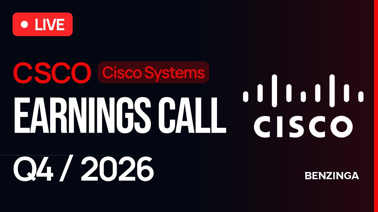 Cisco Systems Q4 FY26 Earnings Call | $CSCO | 🔴 WATCH LIVE
