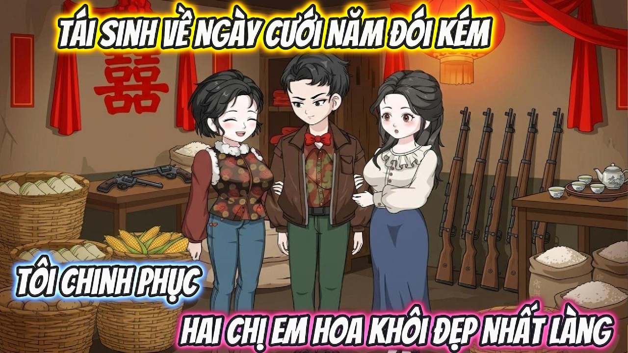 Tái Sinh Về Ngày Cưới Năm Đói Kém, Tôi Chinh Phục Hai Chị Em Hoa Khôi Đẹp Nhất Làng | Coin Vietsub