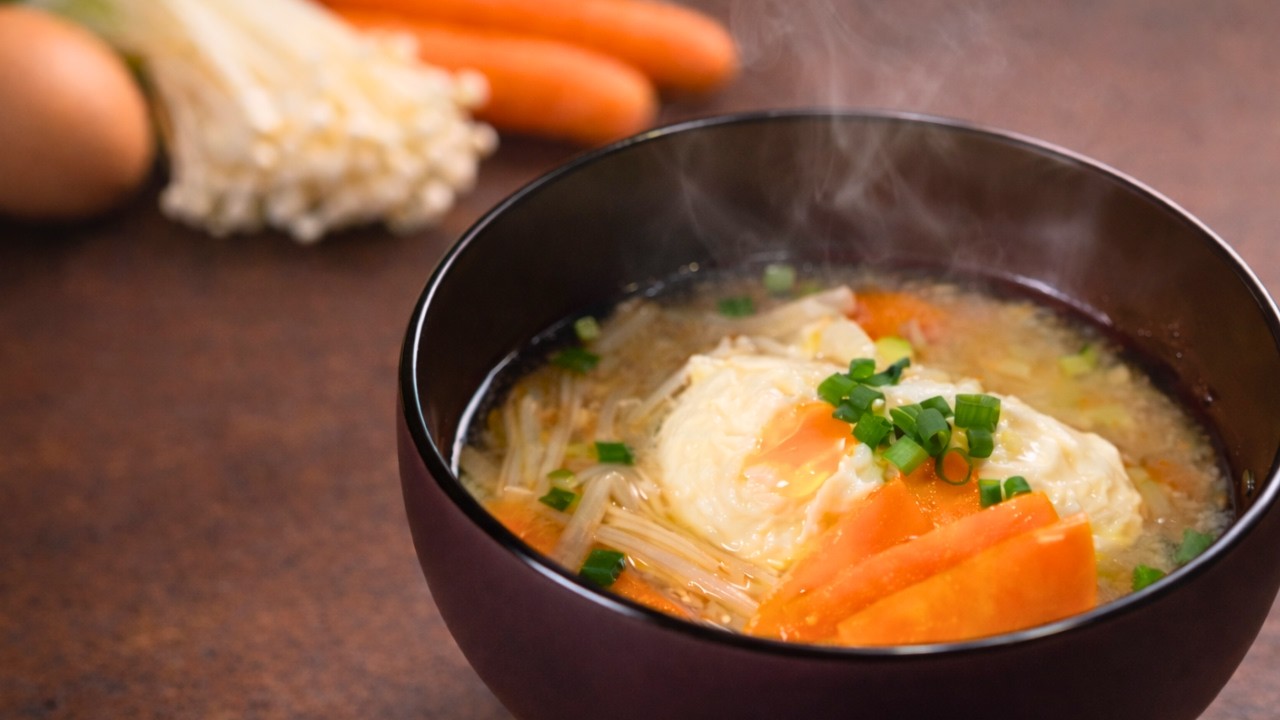 Just Add an Egg to Miso Soup | Simple Tokyo Cooking