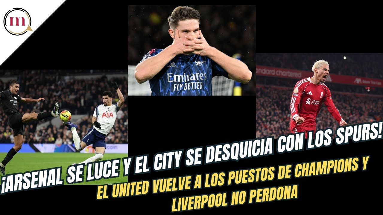 Premier League J24 - Alegría en Londres con la Máquina de Arteta; tristeza para el City