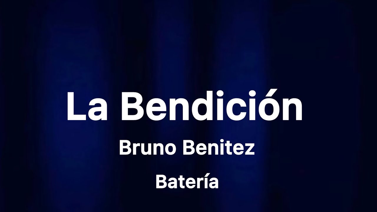La Bendición (Bat) | Bruno Benitez | Cover IURD