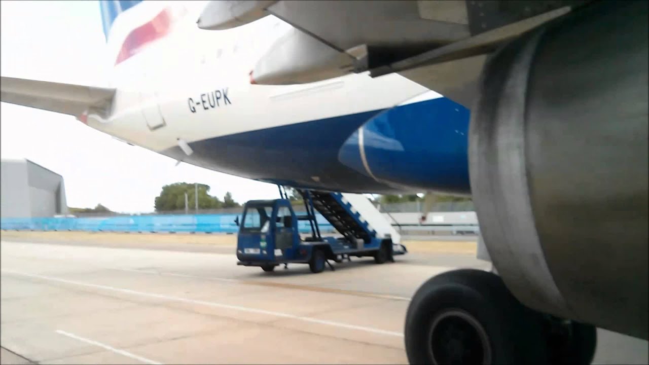 British Airways Airbus A319-131 Walk-around & Tour of new cabin