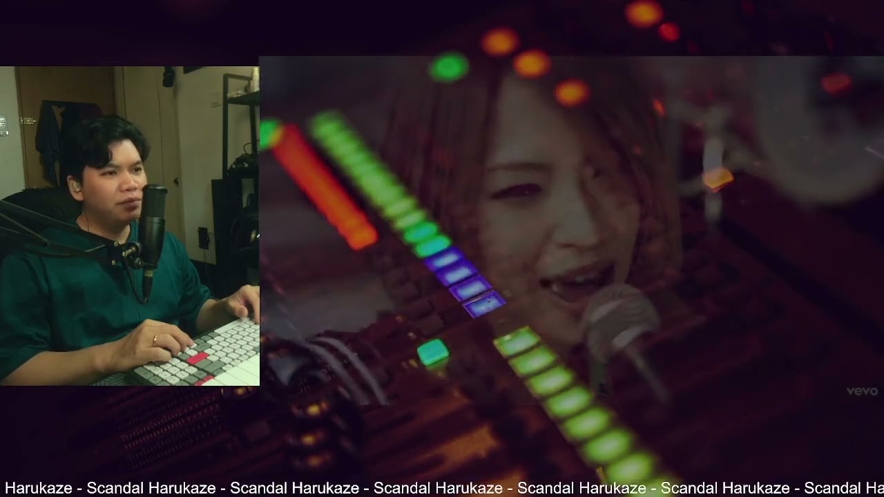 SCANDAL - Harukaze | SARJANA MUSIK REACTION