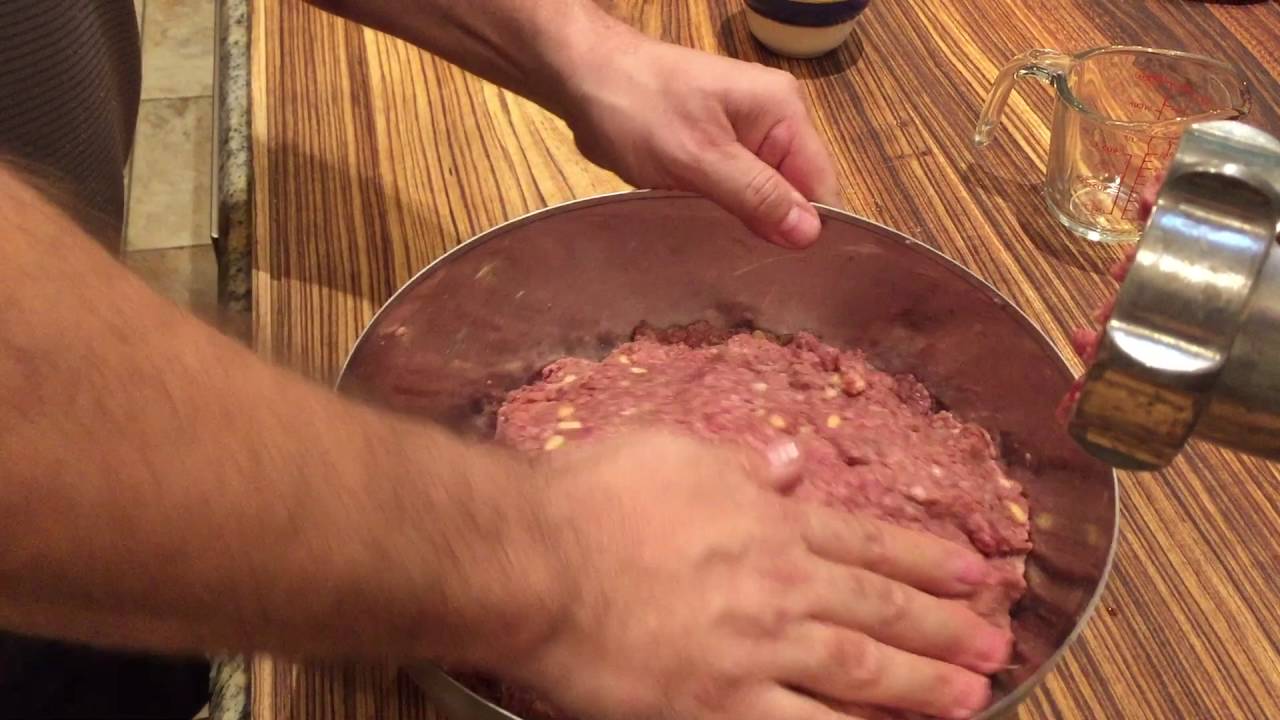 Making Authentic Lebanese Sausage