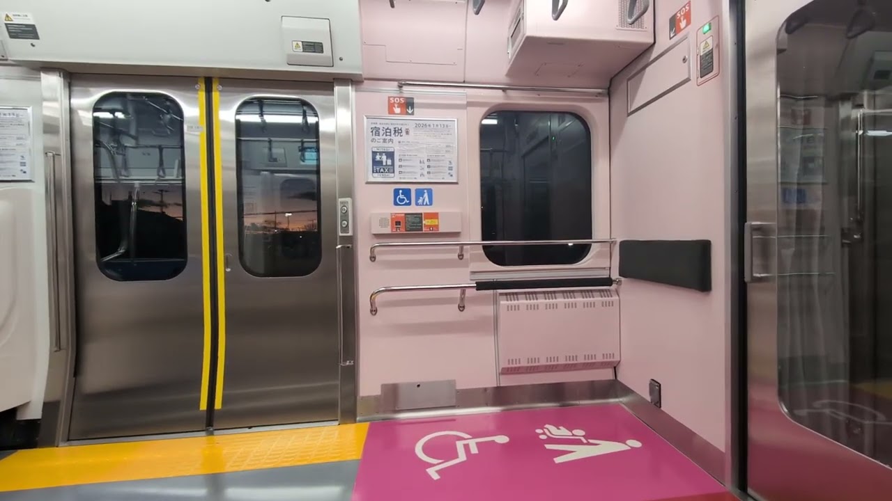 JR仙石線 E131系800番台(N4) 走行音(三菱SIC-VVVF) 車内放送 西塩釜→多賀城