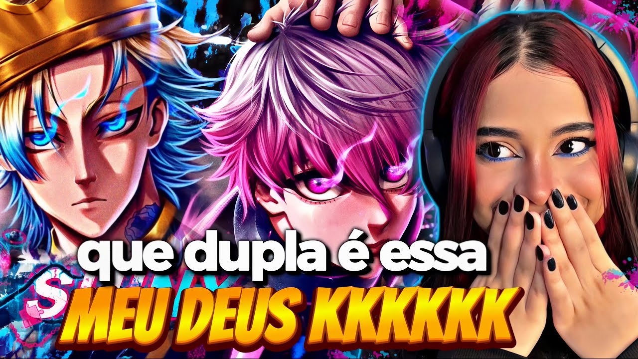 React Cah | Shiny - O Imposs&iacute;vel | Kaiser & Ness (Blue Lock) | Ft. @AniRap