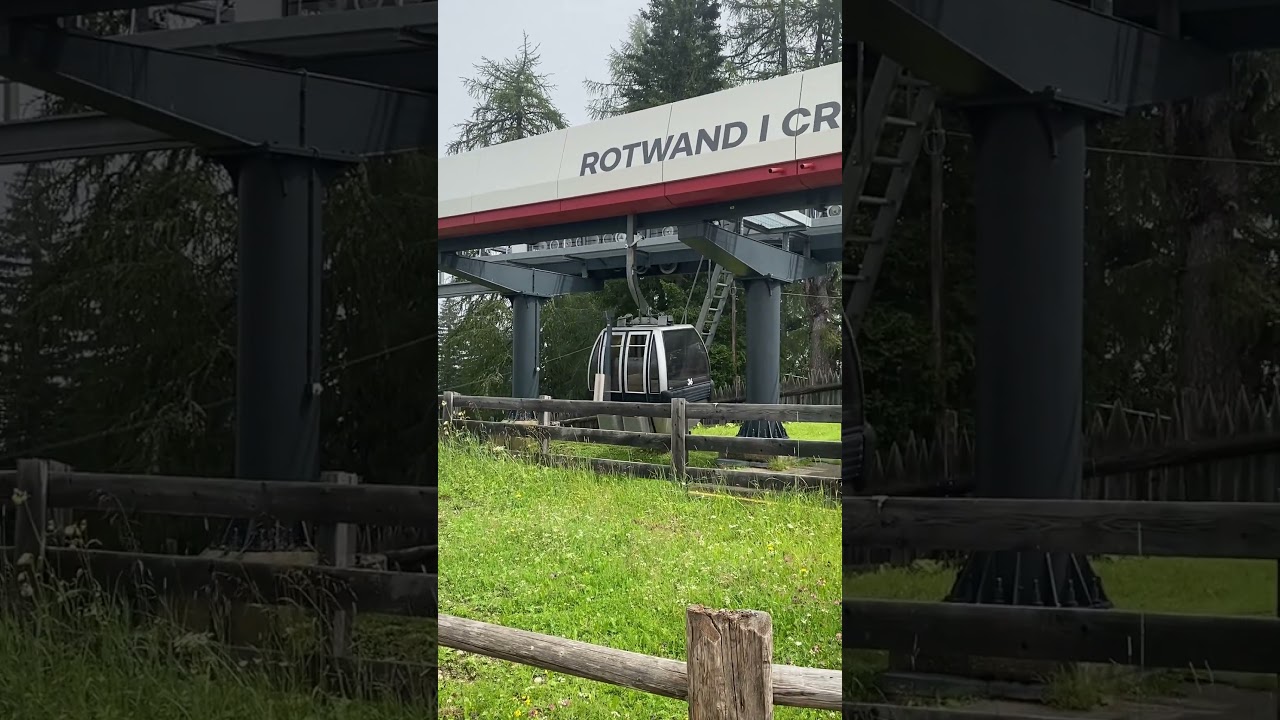 Stazione a monte Cabinovia Agamatic &ldquo;Bad Moos-Rotwandwiesen&rdquo;, Moso (BZ)