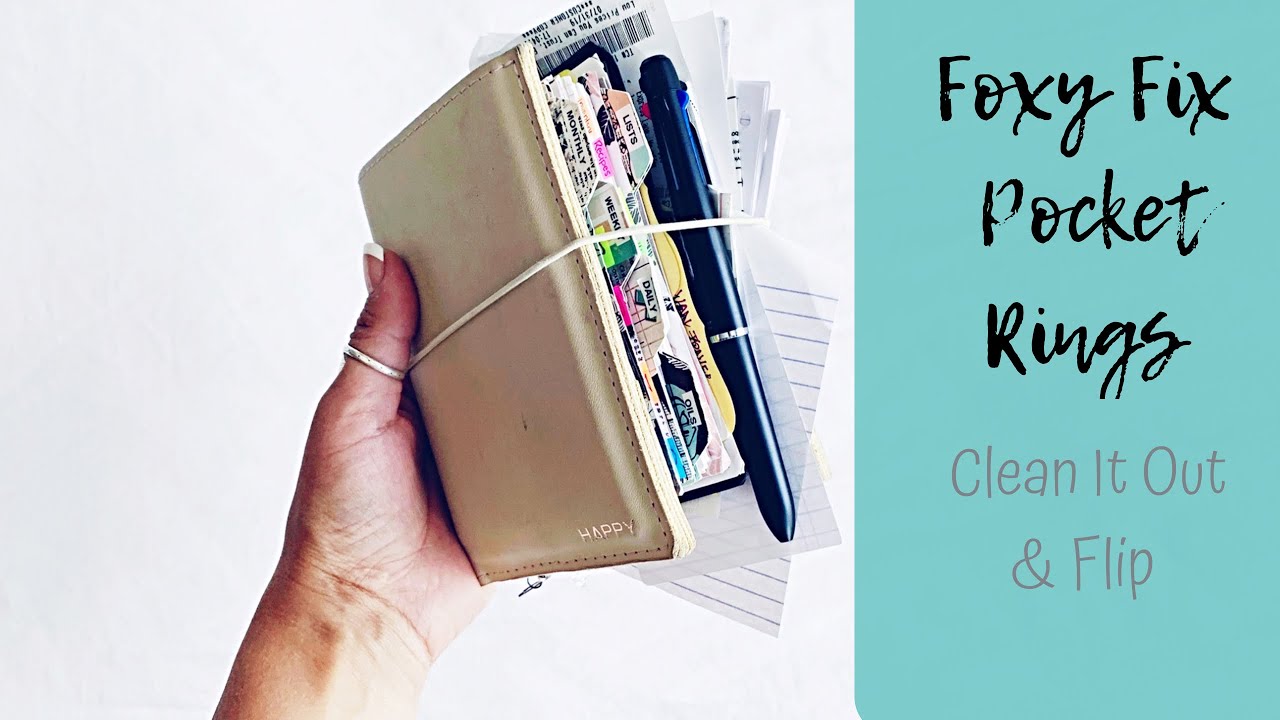 Foxy Fix Pocket Rings: Clean Out & Flip