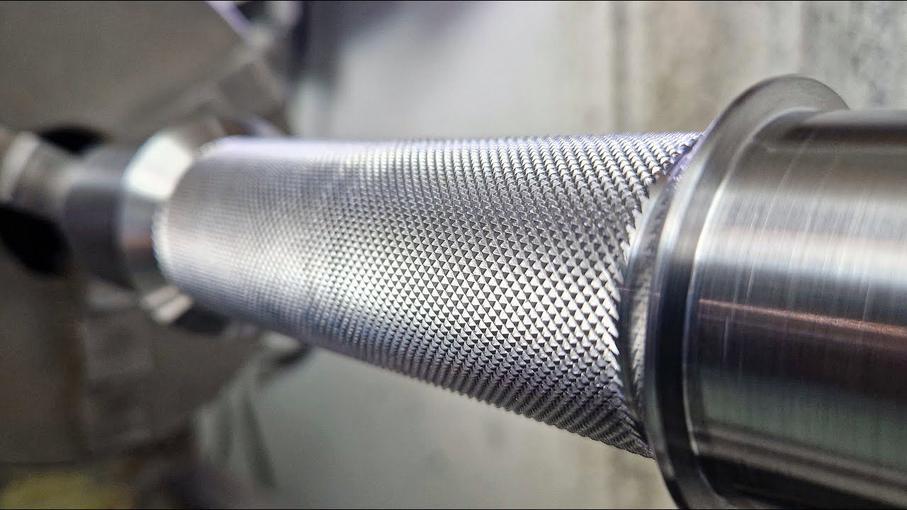 Knurling from two Sides - The Perfect Knurling