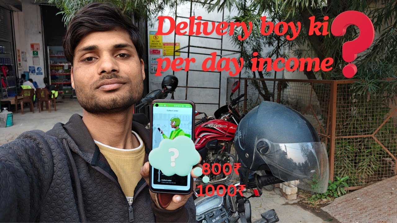 Sunday ke din Sabse jyada earning 😊#deliveryboy 