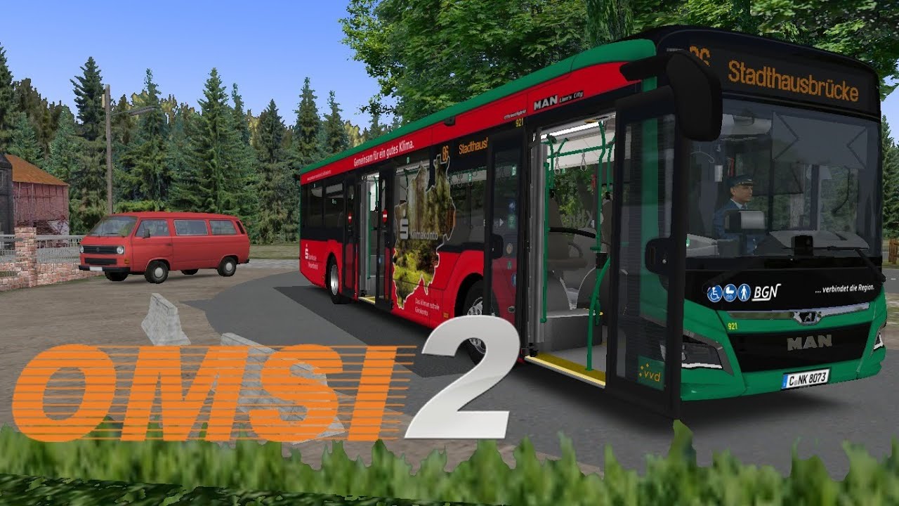 OMSI 2 Städtedreieck Line: 86 MAN Stadtbus New Lion's City Addon
