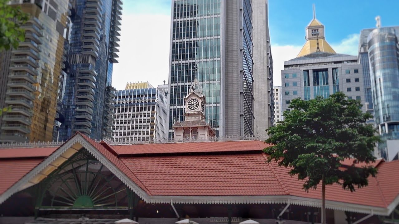 Lau Pa Sat Clock Tower Chime (9am)
