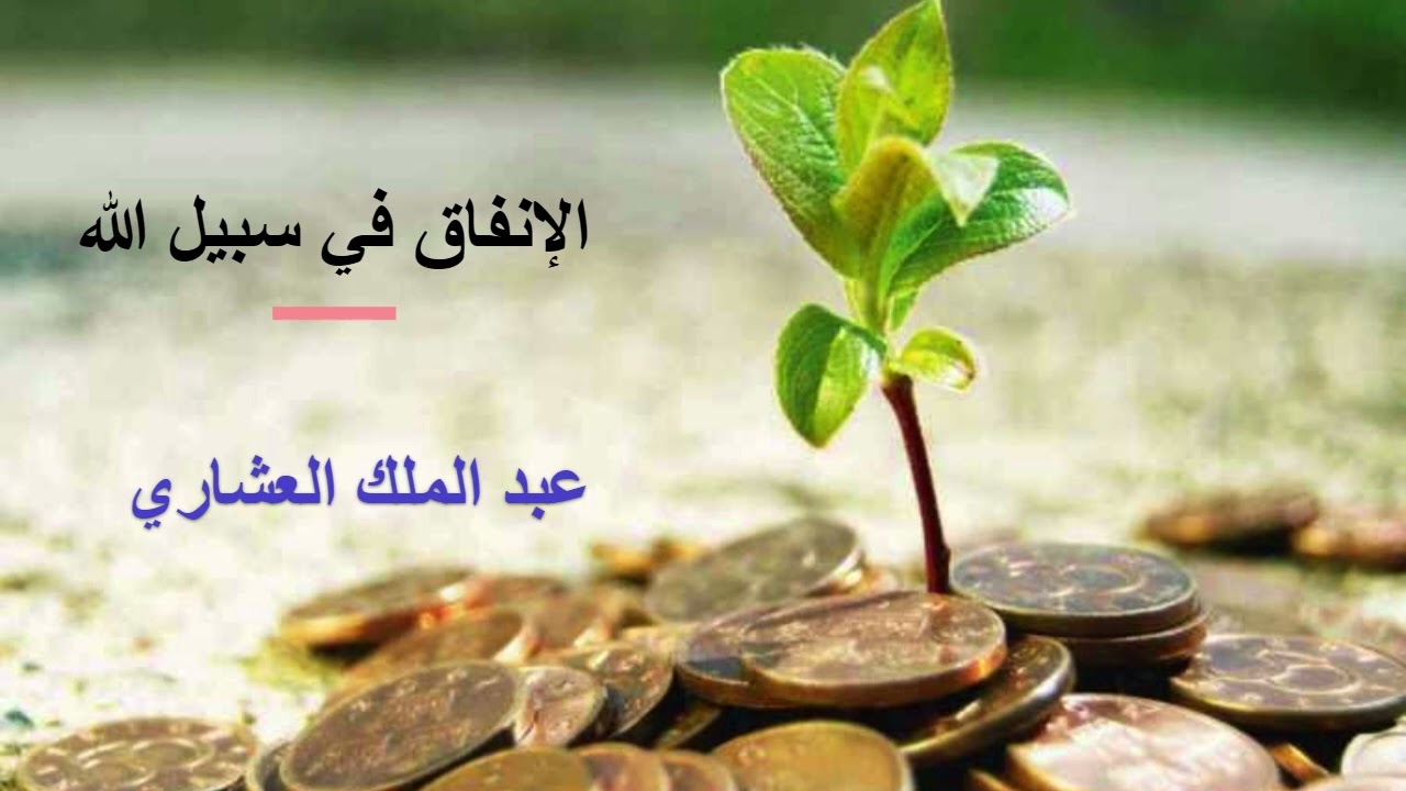 الإنفاق في سبيل الله.