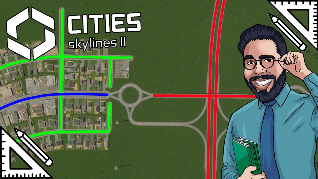 Hierararquia de vias - Guia de planejamento - Cities Skylines 2
