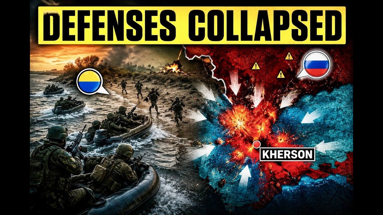 Putin's River Line Just COLLAPSED... Ukraine In Total Possession Of 4 Islands.