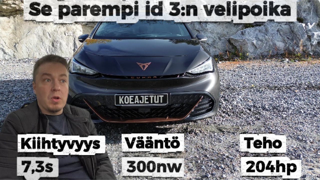 Cupra born sähköauto on parempi kuin VW ID 3?
