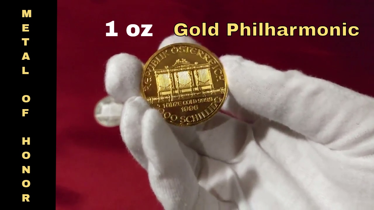 Gold, Platinum, and Silver Austrian Philharmonics!