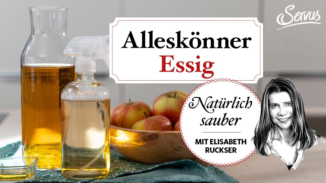 Glasreiniger und Rostentferner aus Essig selber machen