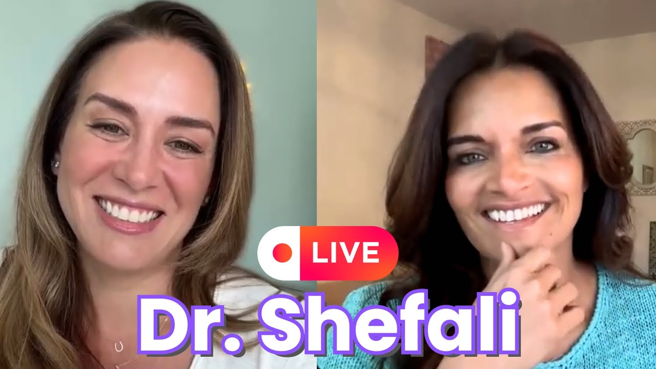 Instagram LIVE con la Doctora Shefali ⭐️ Erika de la Vega