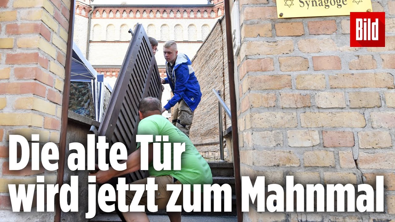 Stephan Balliets Neonazi-Attentat in Halle: Synagogen-Tür mit Panikfunktion eingebaut