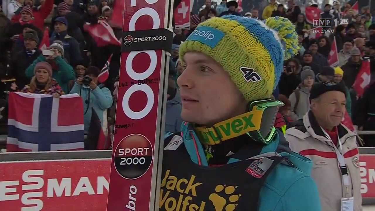 Engelberg 2013. 1. Jan Ziobro. 2. Kamil Stoch. Historyczny konkurs Polaków.