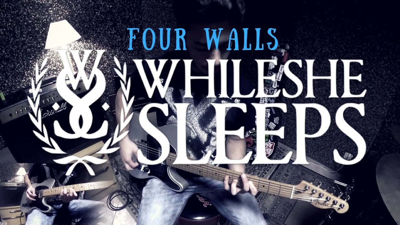 WHILE SHE SLEEPS - Four Walls | THE GUITAR COVER | EfylipH