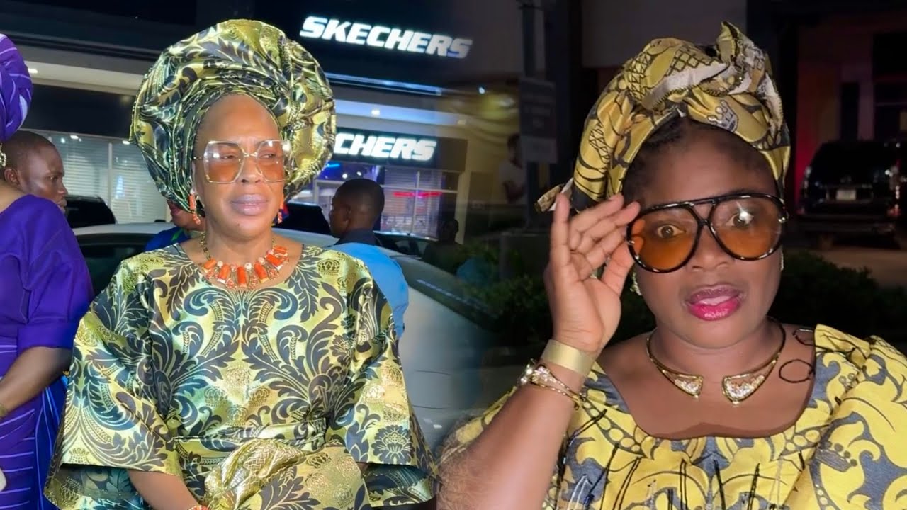 Arrival of FATHIA Williams and ENIOLA AJAO at Movie premier of IRETE Produced by Segun Ogungbe 