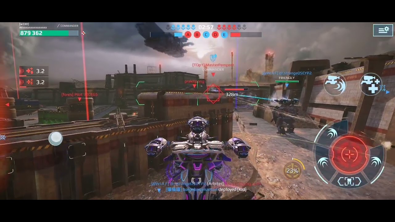 War Robots: Stellar Sirius maybe.... 