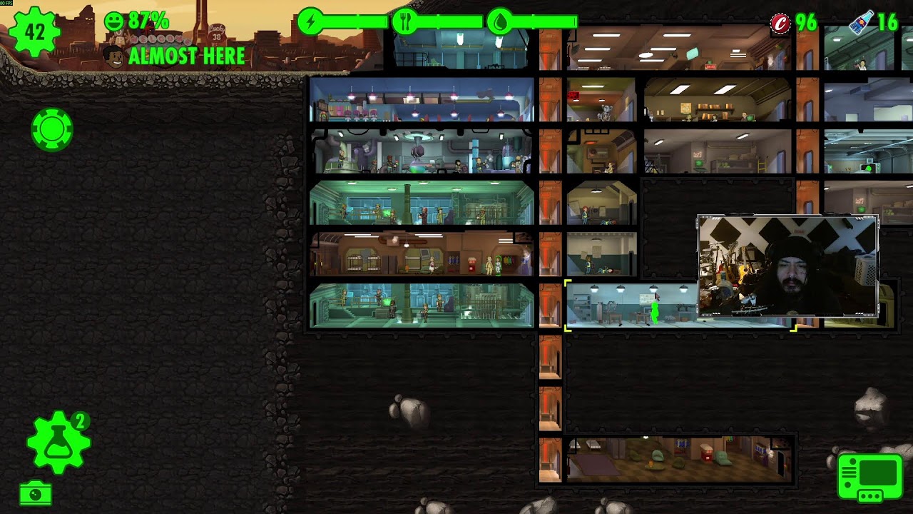 Fallout Shelter on Crack (Live Commentary Gameplay) 01/18/2026