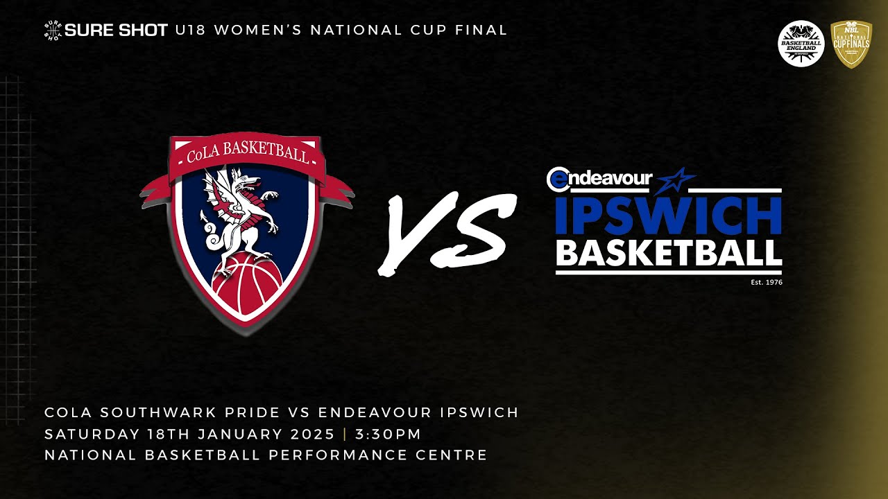 Sure Shot Under-18 Women's National Cup Final 2025: CoLA Southwark Pride v Endeavour Ipswich