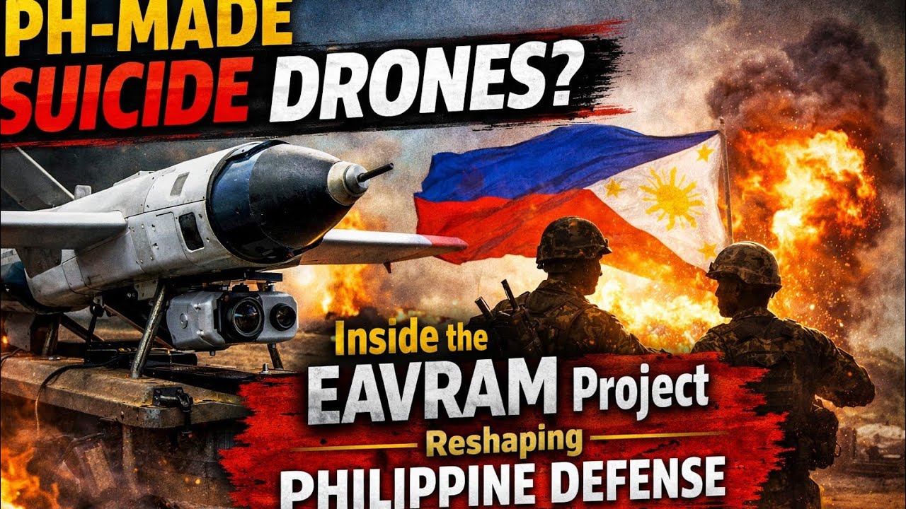 PH-MADE SUICIDE DRONES? Inside the EAVRAM Project Reshaping Philippine Defense