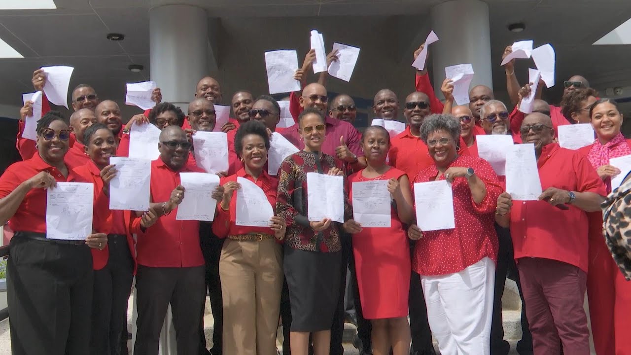 BLP candidates pay election deposits ahead of Nomination Day