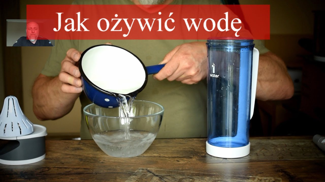 Jak ożywić wodę z kranu.