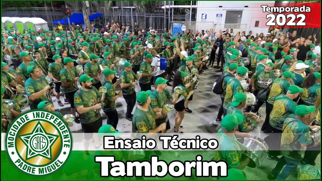 Mocidade 2022 | Desenho de tamborim e chocalho - Ensaio Técnico | Samba ao vivo - #ET22