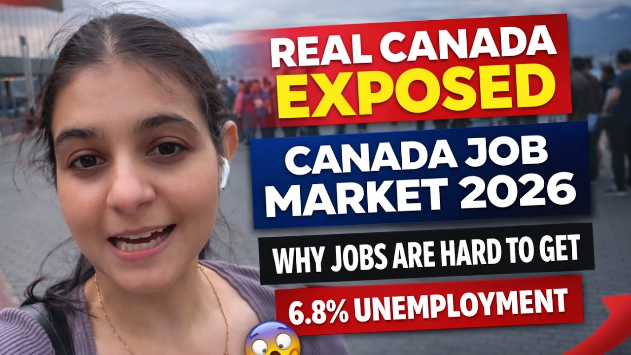 Canada Job Market Reality 2026 &mdash; Why Jobs Are Harder to Get (6.8% Unemployment)