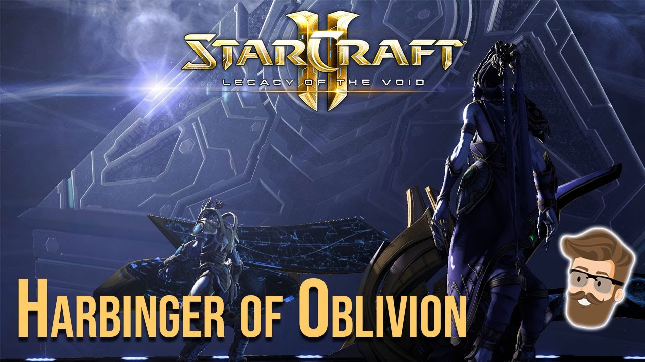 Harbinger of Oblivion - StarCraft 2 Legacy of the Void Campaign Part 14 (Ulnar Mission 3)