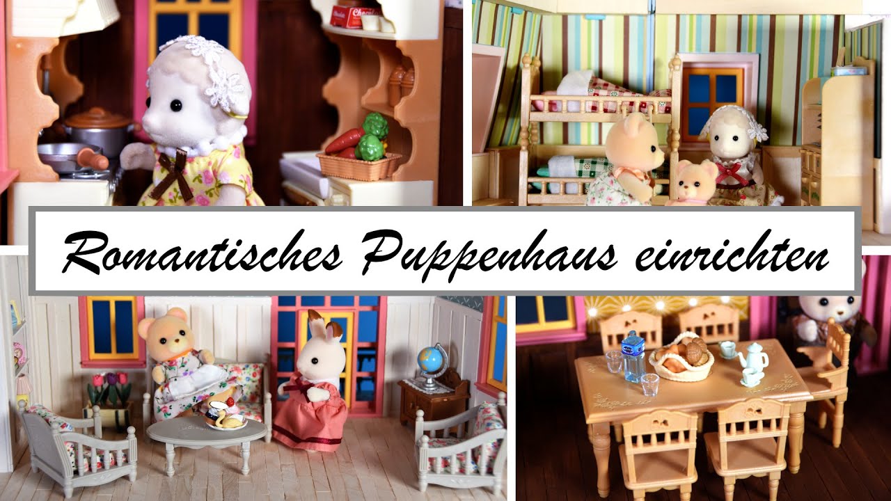 Romantisches Puppenhaus einrichten Teil 2 - PLAYMOBIL® & Sylvanian Families