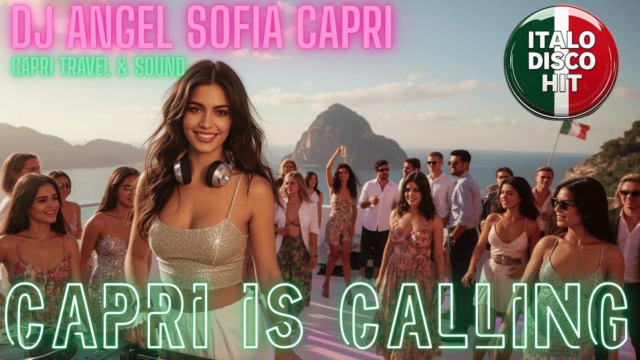DJ Angels - Sofia Capri &ndash; Capri is Calling | Italo Disco Hit  🇮🇹 | Official Music Video | 4K