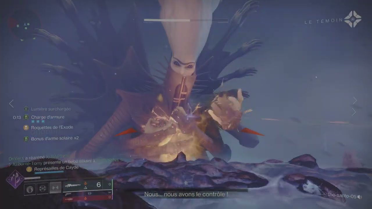 Orée du Salut - Vaincre le Témoin en TITAN - Destiny 2