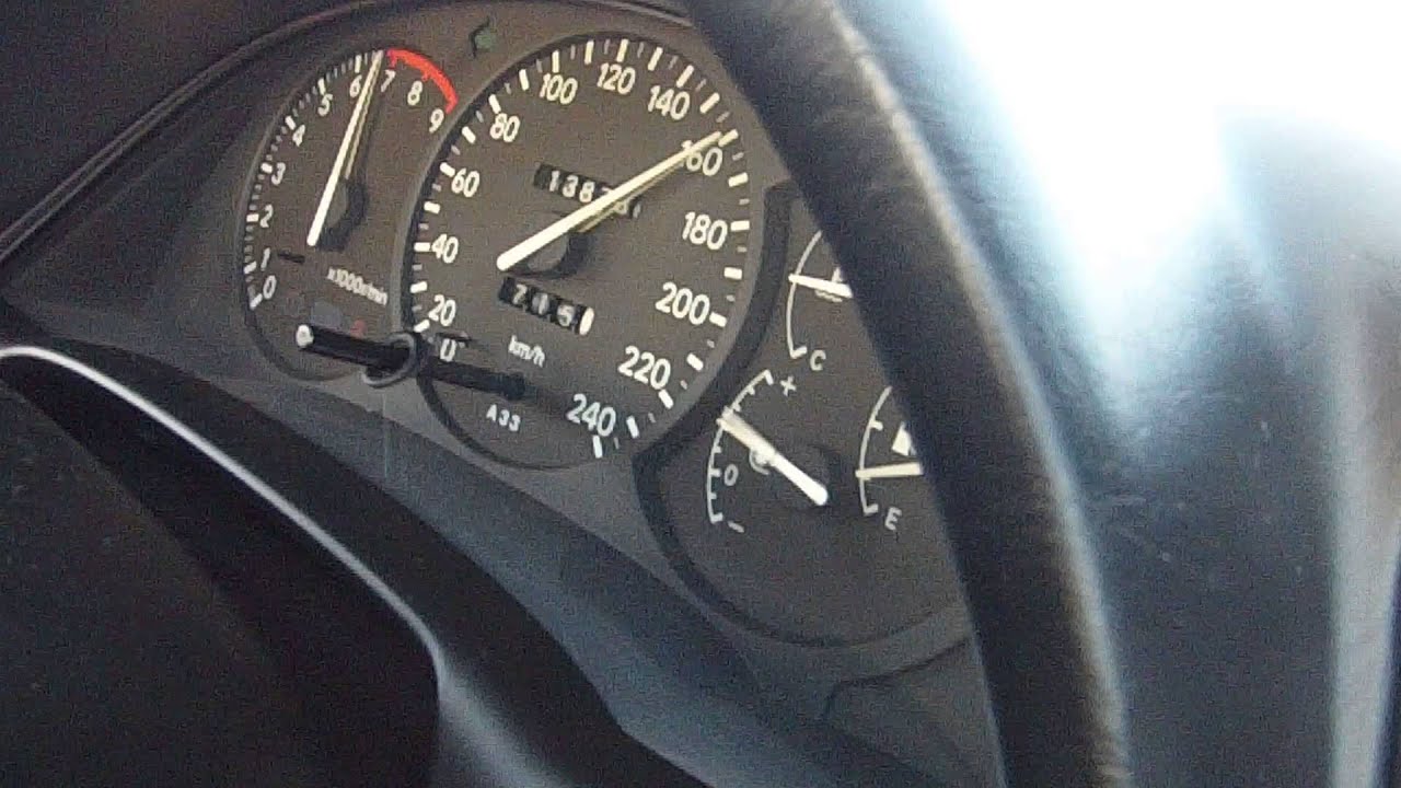 Toyota Celica GT-Four ST205 0-160km/h @15psi