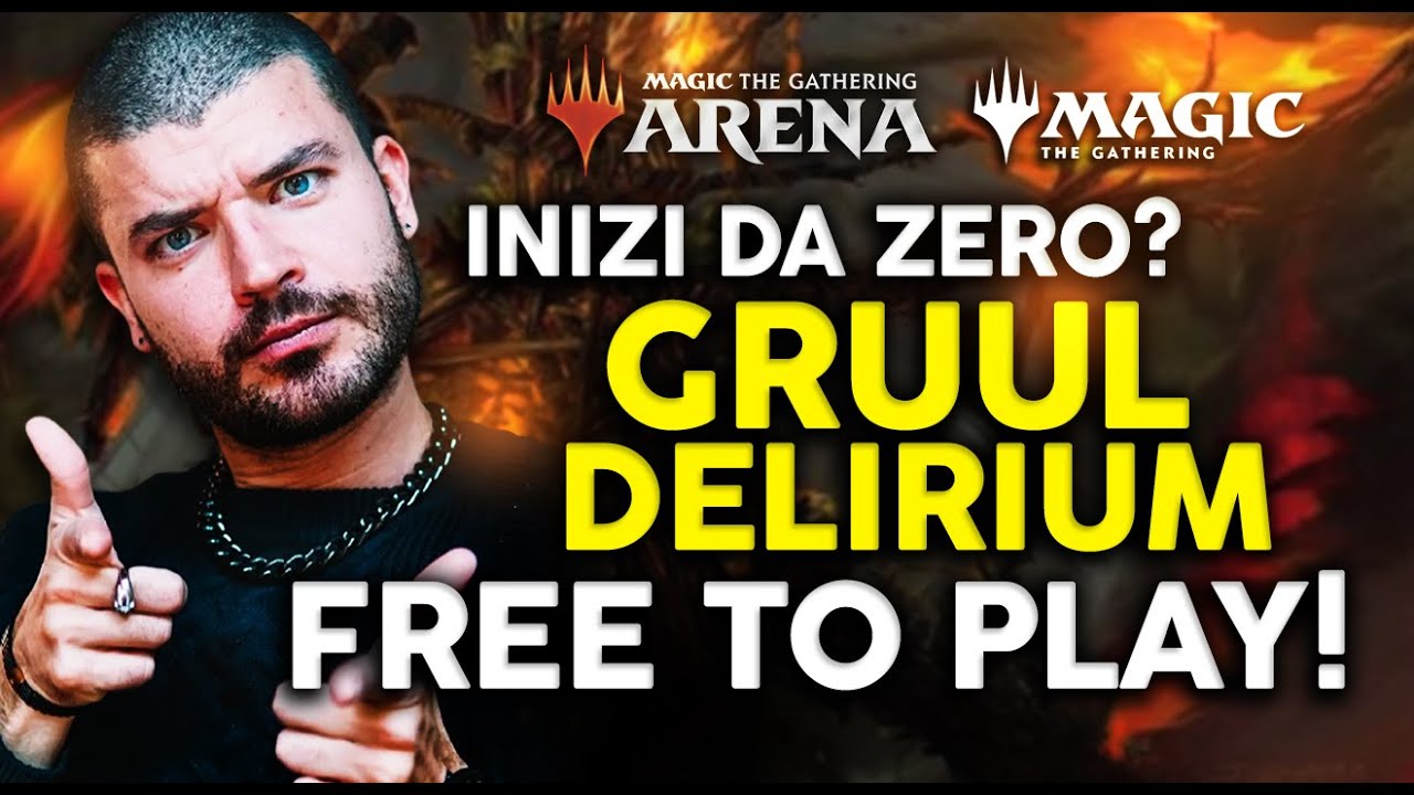 Mazzo DELIRIUM per INIZIARE DA ZERO e FREE TO PLAY 💲su MTG ARENA  GRATIS per TUTTI in Standard