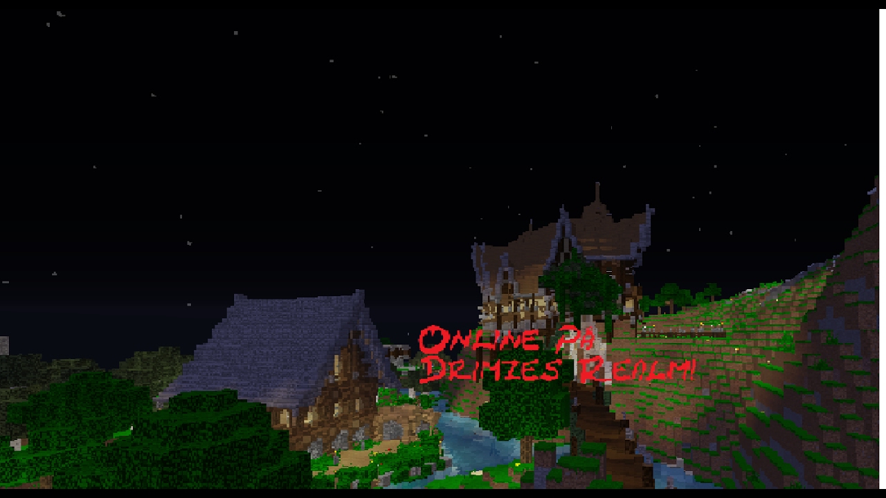 Minecraft Online P&aring; Drimzes Realm Ep 5 Bygger Hus