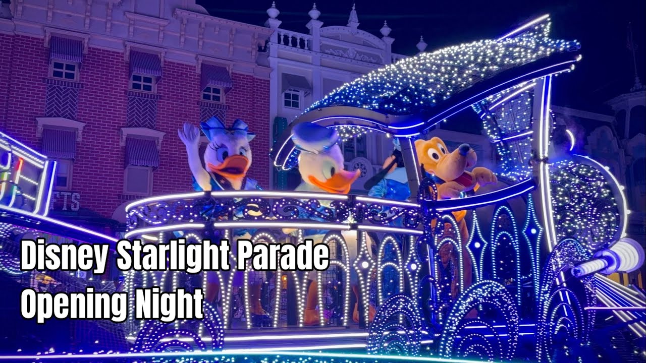 Disney Starlight Parade Opening Night at Magic Kingdom WDW 7.20.2025
