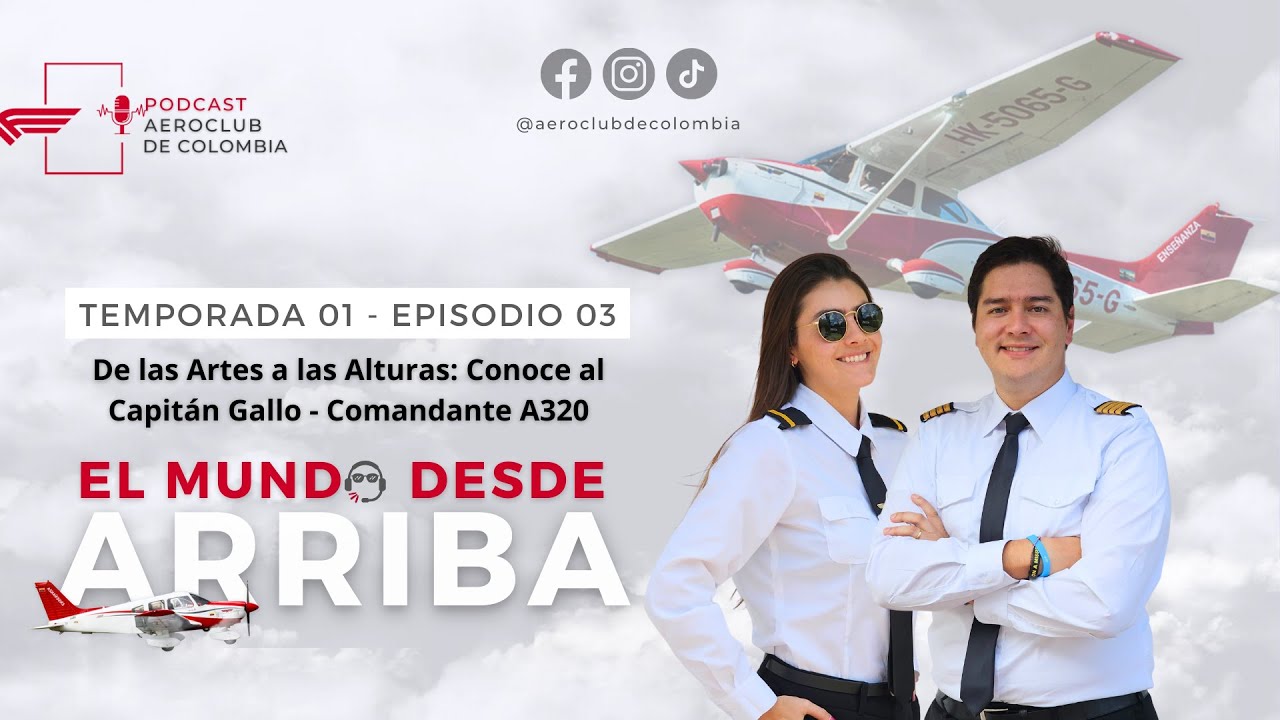 Episodio 3: Frecuencia de vuelo: 03 I De las Artes a las Alturas: Capitán Daniel Gallo