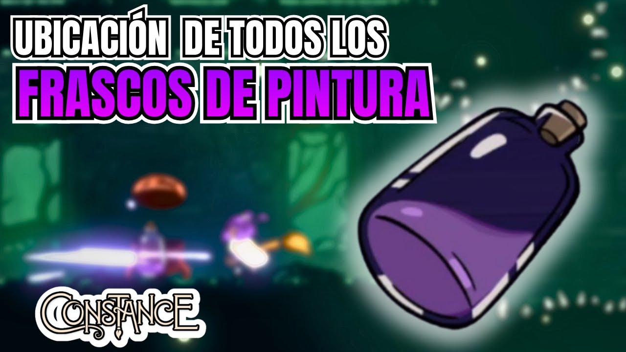 🎨 Constance - Consigue TODOS los FRASCOS de PINTURA !