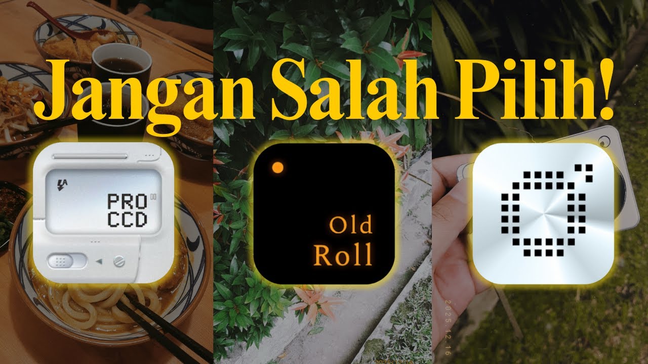 Gak Perlu Beli Digicam! 📸 3 Aplikasi Ini Bikin HP Jadi Kamera Analog
