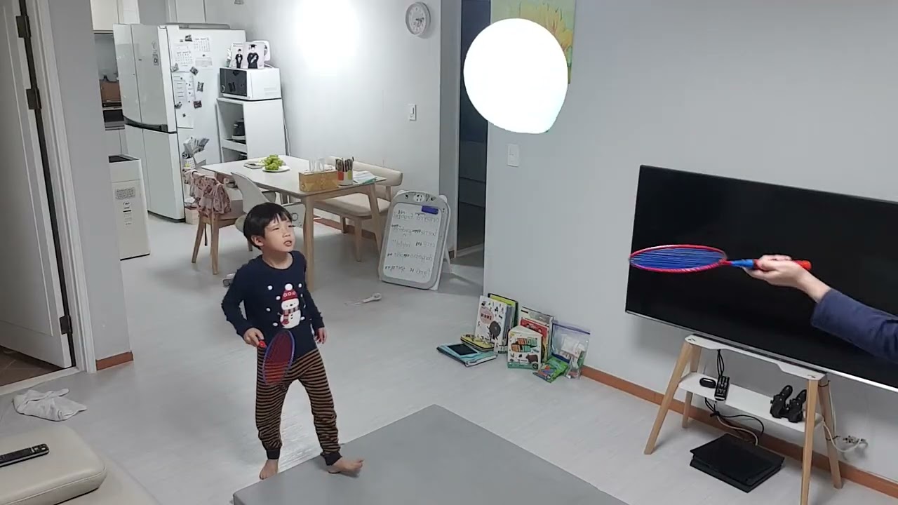 풍선 배드민턴 2차전 57초룰