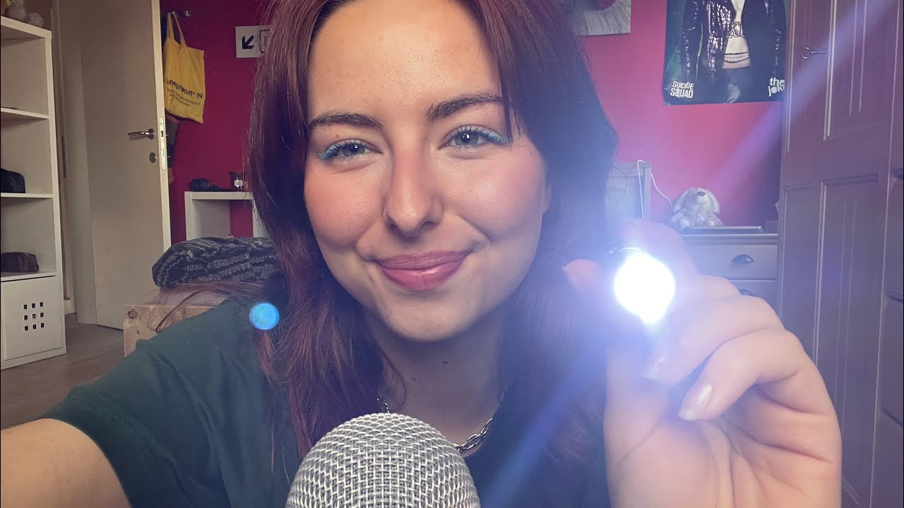 Asmr Light Triggers + meeting my dog 😍