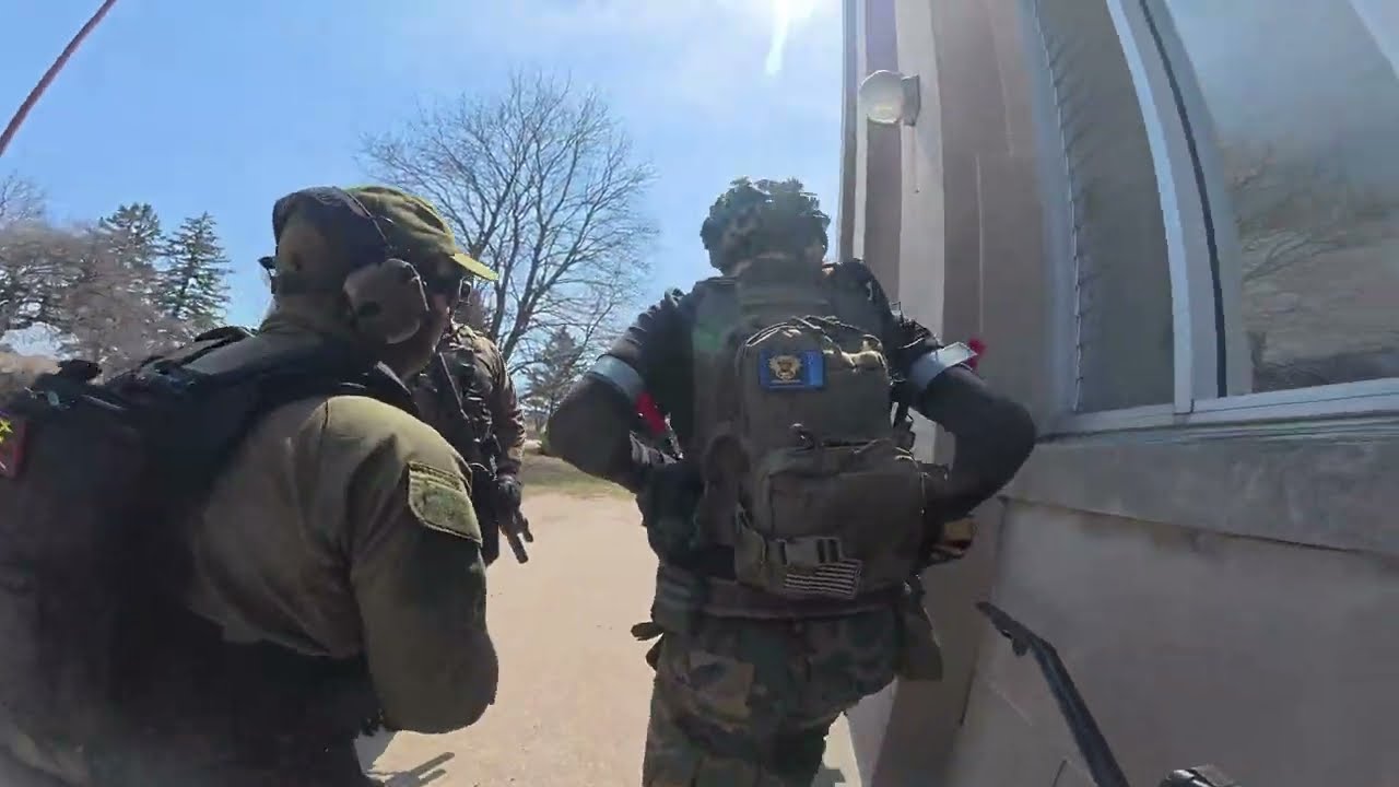 Airsoft at an Abandoned Asylum!  Operation Blacklist, Saturday 4.12.25, Wisconsin.  Part 3