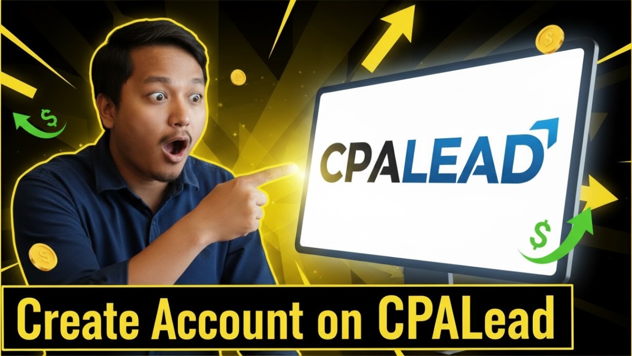 How to Create CPALead Account | Start CPA Marketing Today